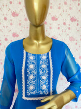 Sapphire blue kurti - kasumi.in